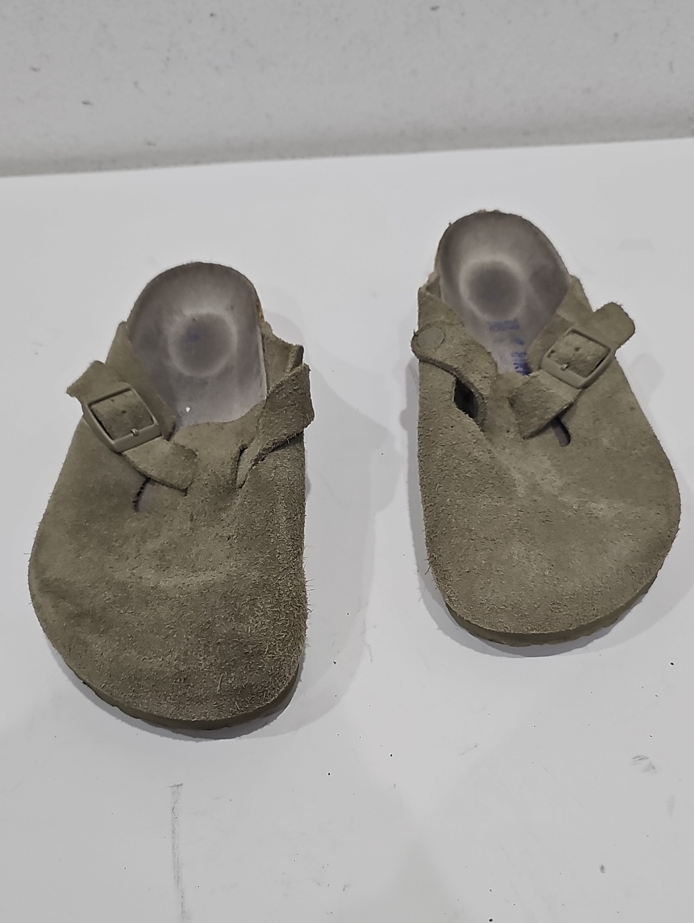 Birkenstock Boston Sz 39 / 9 suede clogs shoes